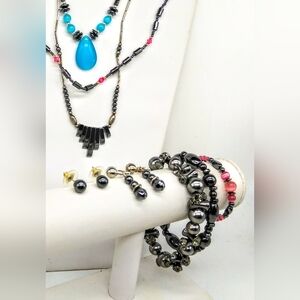 Vintage Hematite Jewelry Collection
